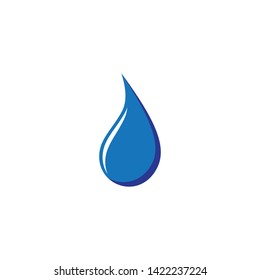 Water drop vector icon illustration