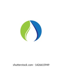 Water drop vector icon illustration