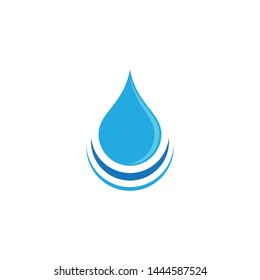 Water drop vector icon illustration