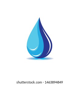 Water drop vector icon illustration