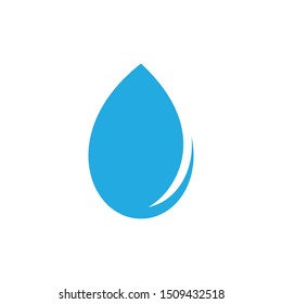 Water drop vector icon illustration