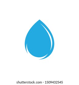 Water drop vector icon illustration
