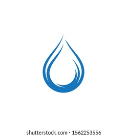 Water drop vector icon illustration