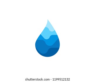 Water drop vector illustration