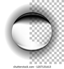 Water drop. Vector illustration.