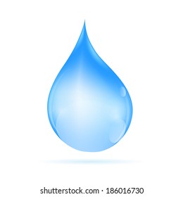 Water Drop  Vector Illustration
