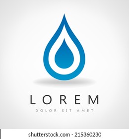 water drop vector illustration 