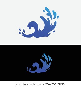 water drop vector minimal design
