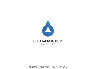water drop vector template logo design