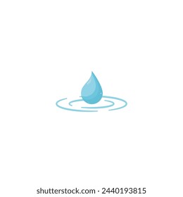 water drop vector world water day save