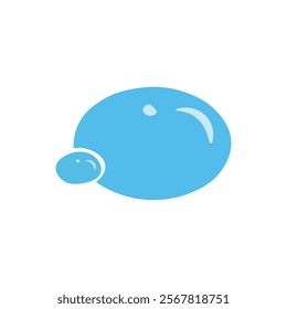 Water Droplet Clipart Vector Illustration