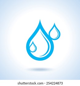 Water droplet design background. Vector illustration.