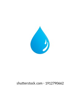 Plantilla de vector de diseño del logotipo Water Droplet Drop