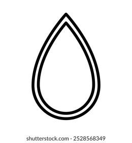 Gota de agua que simboliza la hidratación o la fluidez.