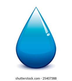 Water droplet vector