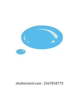 Water Droplet Vector Illustration Clipart