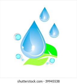  water drops