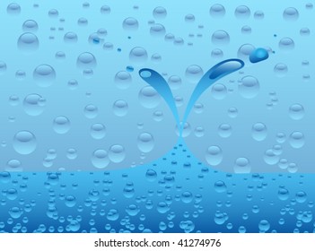 Water drops