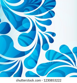 water drops background