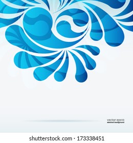 water drops background