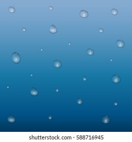 Water drops background