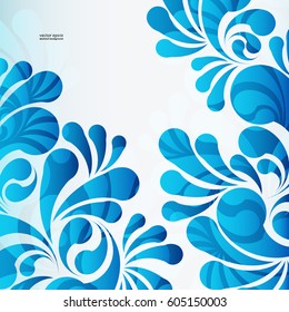 water drops background