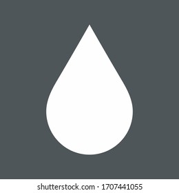 Water Drops  Droplet Raindrops Icon Quality Vector Illustration Cut