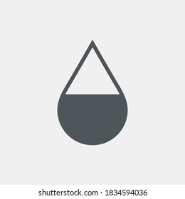 Water drops  droplet raindrops icon illustration cut