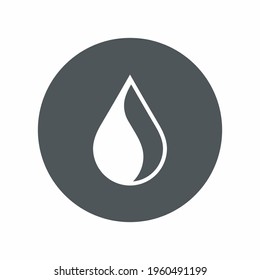 Water drops  droplet raindrops icon quality vector illustration cut	