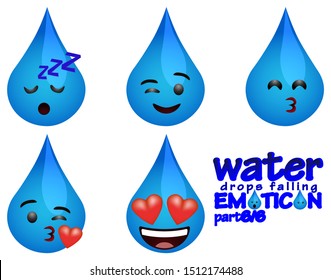 Water Drop Emoji Hd Stock Images Shutterstock