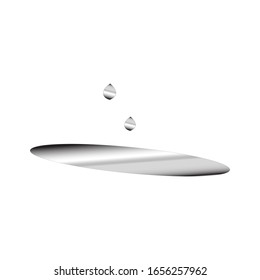 gotas de agua de un vaso
