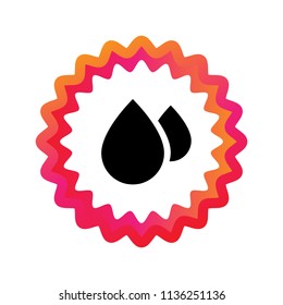 water drops icon