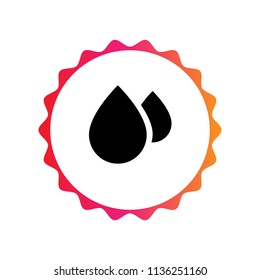 water drops icon