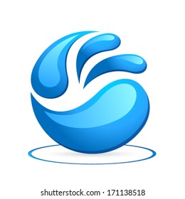 water drops - icon