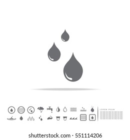 water drops icon