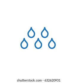 water drops icon