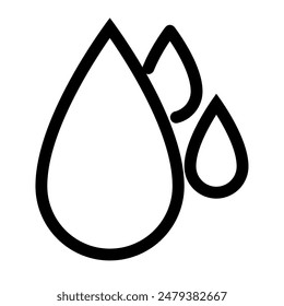 Wassertropfen-Symbol - Essential Basic-Symbol