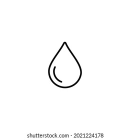 water drops icon, water drops sign vector for web site Computer and mobile app