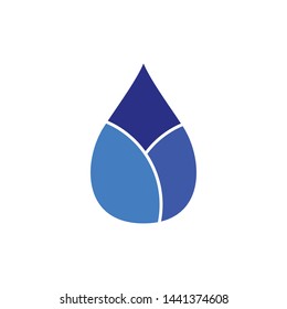 water drops icon template, drops design elements