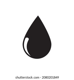 water drops icon vector illustration sign