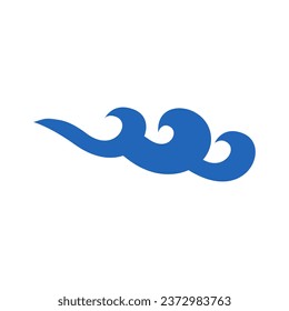 Water drops icon vector. Water illustration sign. Spray symbol. Ocean logo. Sea mark.