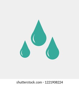Water drops icons