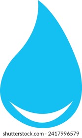 Water drops icons. Water drop shape. Flat droplet shapes, Flat droplet logo shapes, Drop Object, Drop Icon Picture, Drop Icon Image - stock vector, Plumbing logo. Isolated on transparent background.