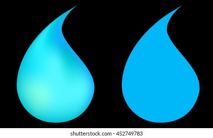 
Water drops logo