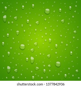 Water drops on background vector design illustration