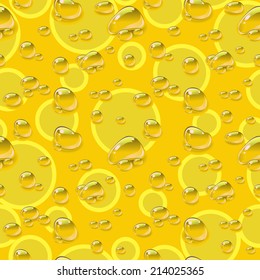 Water drops on beer background