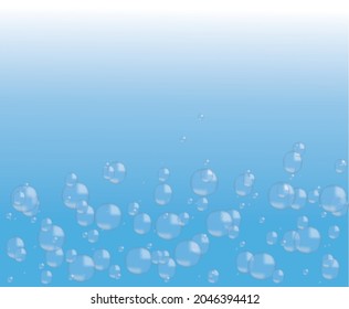 water drops on blue background vector art