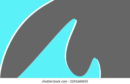 water drops on green background