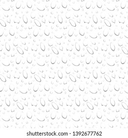Water drops , Rain drops background , Vector Illustration