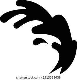 Water drops, sea ocean waves stencil. Liquid elements, cry droplet icons vector . Ink, sauce, river isolated splashes, wet droplets dew shape, on transparent background, used for mobile or ui.
